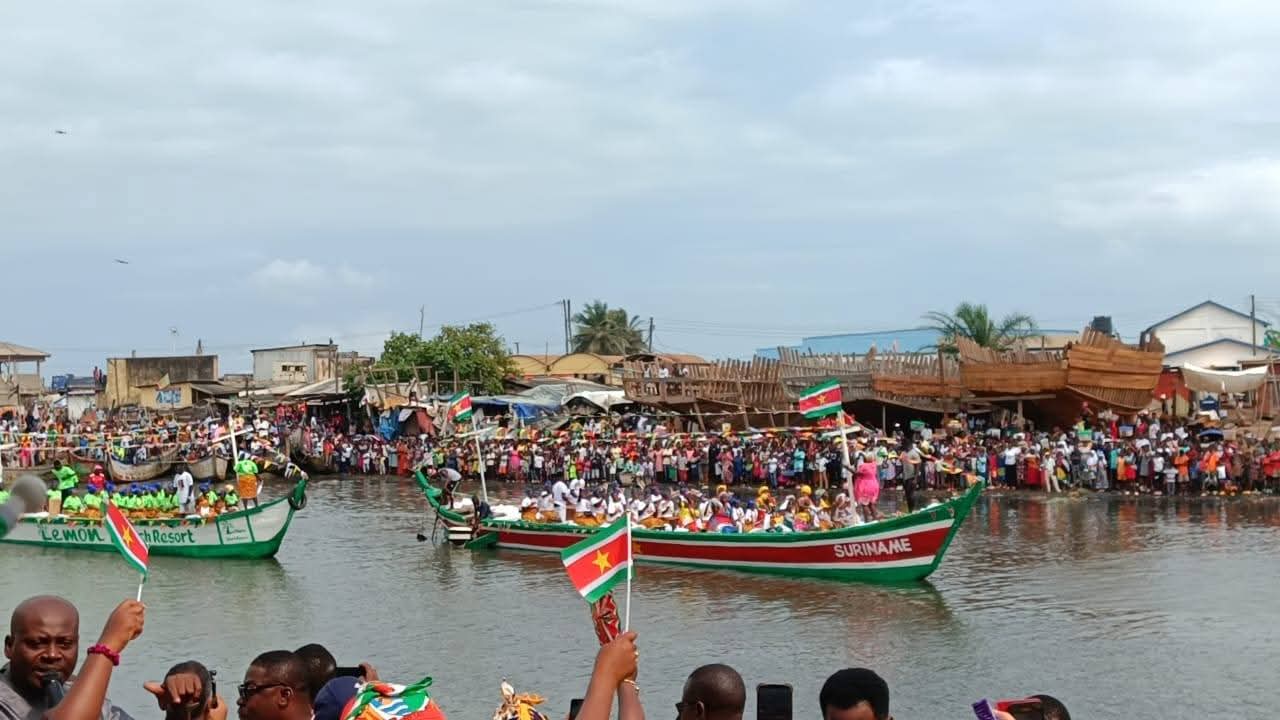 Keti Koti viering Ghana
